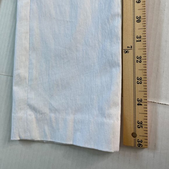 Grace Elements Womens White Stretch Contour Waist Pull On Pants Size M - Picture 5 of 8
